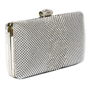 Classy Evening Beaded and Diamond studded Clutch